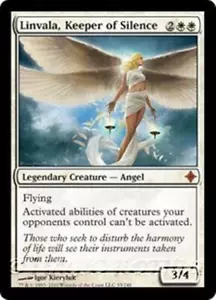 LINVALA, KEEPER OF SILENCE Rise of the Eldrazi MTG White Creature — Angel MYTHIC - Picture 1 of 1