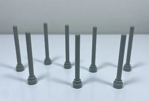 LEGO Bulk Lot Vintage Light Grey Antennas (8PCS) From 928 924 918 Classic Space - Picture 1 of 1