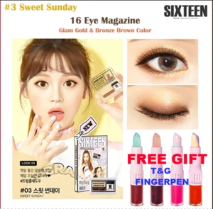 80 % Rabatt auf 16 Marken von Chosungah 16 Augen Magazin #3 SWEET SUNDAY & Lippenstift - Bild 1 von 8