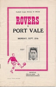 Doncaster Rovers v Port Vale 1954/1955 - Football Programme - Picture 1 of 1