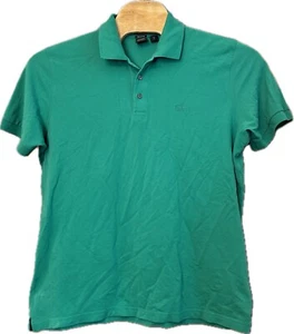 Boss Hugo Boss Polo Shirt Mens XXL Green Short Sleeve Pima Cotton - Picture 1 of 6