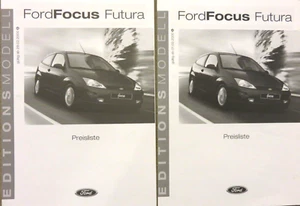 2x Ford Focus Futura Preislisten price lists von 2000 - Bild 1 von 1