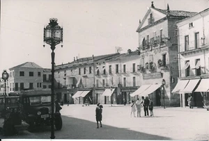 CIUDAD RODRIGO c. 1935 - La Place Espagne - P 2854 - Foto 1 di 2
