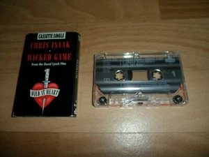 CHRIS ISAAK - WICKED GAME (RARE 2 TRACK CASSETTE SINGLE) CASSINGLE - Picture 1 of 3