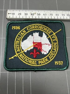 VINTAGE BOY SCOUTS PATCH CUBS BADEN POWELL VENTURERS CORROBOREE ADELAIDE 1936 E - Picture 1 of 2