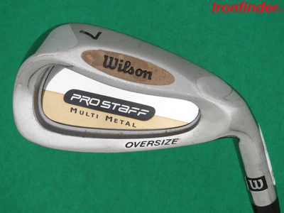 Wilson ProStaff Multi Metal Oversize Single 7 Iron Graphite Mens Flex Shaft MRH - Image 1 of 4
