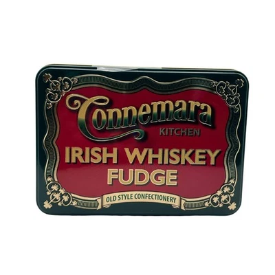 THE CELTIC GIFT STORE Connemara Kitchen Tin of Whiskey Fudge