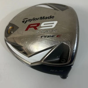 TaylorMade R9 MAX TYPE E 10.5° Driver Head Only Right Handed - Picture 1 of 3