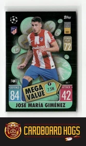 2021-22 Match Attax #MV7 José María Giménez Atletico Madrid Mega Value - Picture 1 of 2