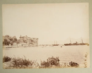 TIRAGE PHOTO Albumine Algérie Fort Abdelkader à Bougie Béjaïa 19X25cm 1880 - Foto 1 di 1