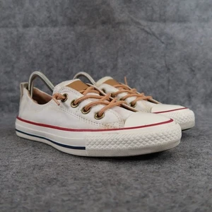 Converse Zapatos Mujer 7 Tenis Sin Cordones Chuck Taylor All Star Shoreline Blanco - Imagen 1 de 14