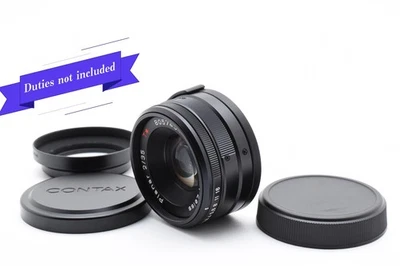 [Top MINT]Contax Carl Zeiss Planar G 35mm f/2 T* Lens Black for G1 G2 fromJAPAN - Image 1 of 4