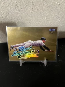 Fleer Ultra Gold Medallion Edition 1999 #153G Chuck Knoblauch New York Yankees - Imagen 1 de 2
