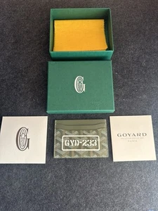 Goyard khaki grün Saint-Sulpice Kartenetui limitierte Auflage 100 % authentisch - Bild 1 von 3