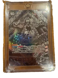 Marshall D. Teach (3rd Anniv. Silver SP) OP09-093 Legacy of the Master - Picture 1 of 3