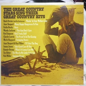 The Great Country Stars Capital Records Album Vinal LP - Picture 1 of 6