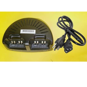⚡MOTOROLA BC6LMVIR01 ⚡BATTERY DUAL CHARGER FOR NTN7397CR NIMH NICD BATTERIES⚡ - Bild 1 von 9