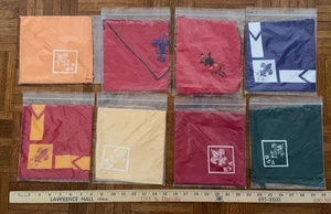 8 Vintage PFADFINDER VON AMERIKA Uniform HALSTÜCHER Daffy Duck Troop - Scouting - Bild 1 von 11