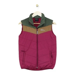 Jack Wolfskin Gilet Jacket Girls Size M Multicoloured Youth Bodywarmer - Picture 1 of 14