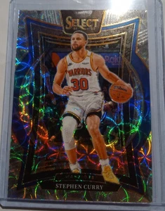Tarjeta Panini Stephen Curry 2024-25 Select Silver Choice Concourse SP rara - Imagen 1 de 2
