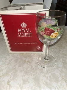 Royal Albert Old Country Roses Allzweck Weinkelche 7 1/4" Neu in Box (4) - Bild 1 von 9