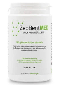 ZeoBent MED Detox-Pulver ultrafein 120g  - Bild 1 von 3