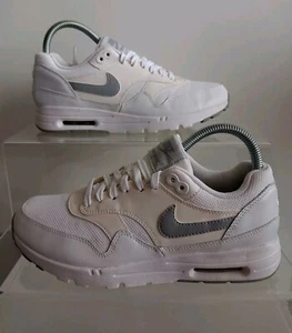 NIKE AIR MAX 1 ULTRA ESSENTIAL GRÖßE UK 5 EUR 38,5 (704993 102) WEISS / GRAU - Bild 1 von 9