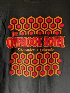 The Shining Overlook Hotel Stephen King T-Shirt Black S 8 10 - Picture 1 of 5