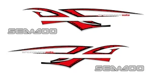 SEADOO wake tribal sticker stripe graphic kit replacement not OEM - Picture 1 of 4