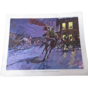 "Estampado litográfico Paiutes Plague a Party - Neil Boyle vintage 11"" x 14" - Imagen 1 de 4