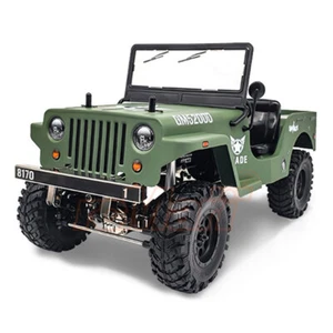 GMADE 1/10 RC JEEP SawBack Military Truck RTR (DRAPE) #gm52012 - Picture 1 of 22