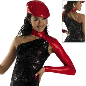 NUEVO Weissman Disfraz de Baile Vestido de Patín Jazz Tap Twirl Ballet 5965 MC LC XLA - Imagen 1 de 1