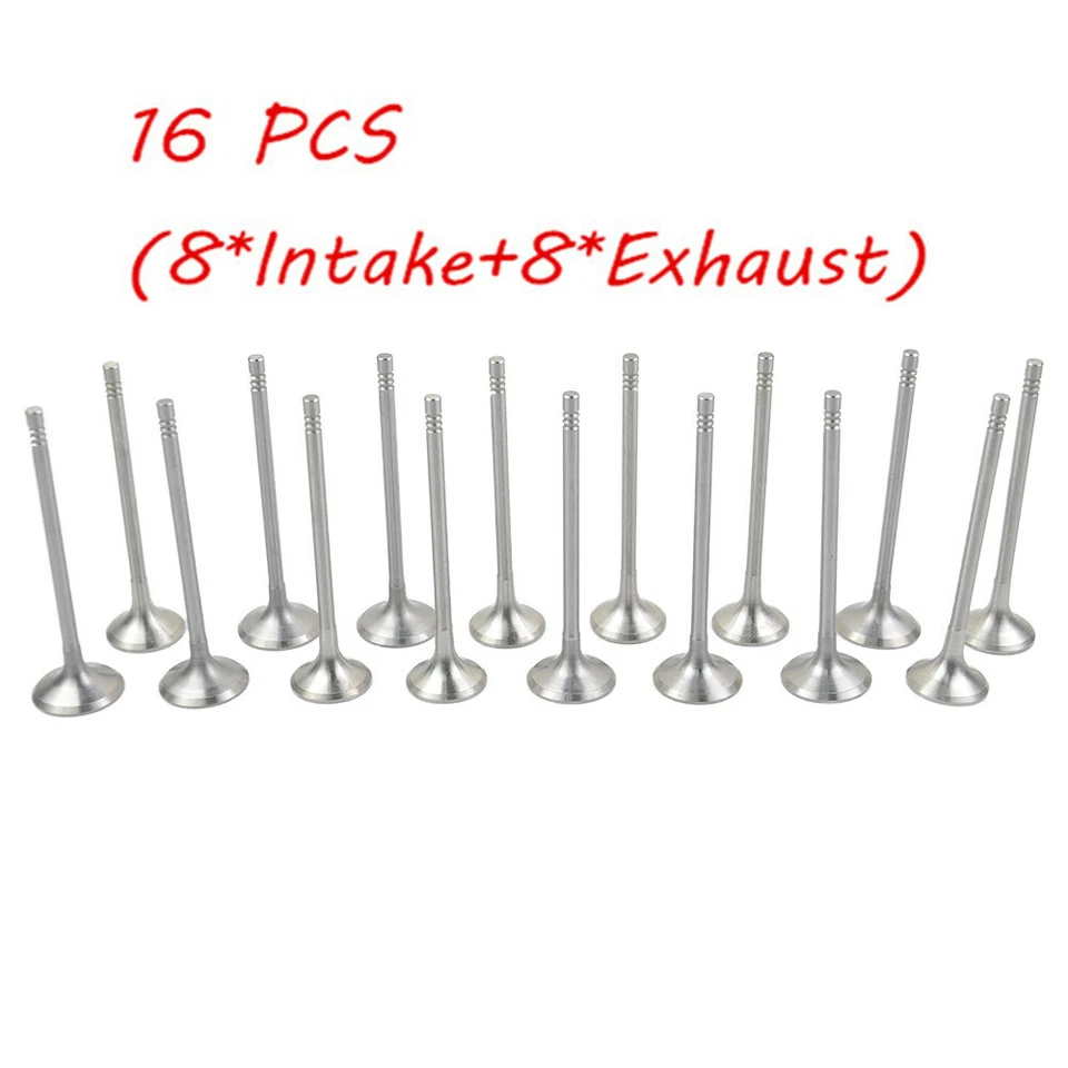 8x Exhaust+8x Inlet Valves for BMW Mini N47 N47D20A N47D20B N47D20C N47D20D - Image 1 of 4