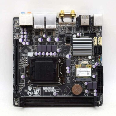 Für Gigabyte GA-Z77N-WIFI Mainboard LGA1155 DDR3 Mini ITX Mainboard - Bild 1 von 4