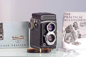 PREMIUM CLASSIC TLR ROLLEICORD Va 3.5 SCHNEIDER XENAR 3.5 75mm K3e EXCELLENT - Foto 1 di 10