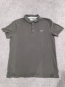 Kuiu Casual Short Sleeve Polo Shirt Large Olive Gray Nice Free Shipping - Picture 1 of 7