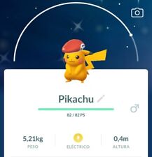 Shiny Pikachu Luca´s Hat - Lucius´ Kappe - Béret de Louka POKEMON GO