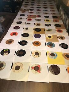 wholesale lot of 70 VG or better 45 rpm vinyl records #707