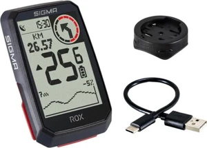 Sigma ROX 4.0 Black | Fahrradcomputer kabellos GPS & Navigation inkl. GPS Halter - Bild 1 von 7