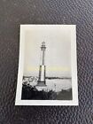 1931 Photo Cape Henry Lighthouse & Keepers Dwelling Cape Henry Virginia 2.5x3.5
