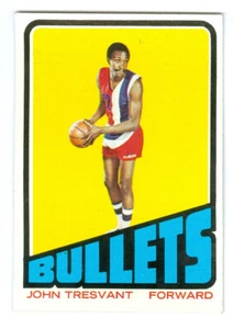 1972-73 TOPPS # 87 JOHN TRESVANT BULLETS MINT CENTERED 90 CENTS SHIPPING * - Picture 1 of 2