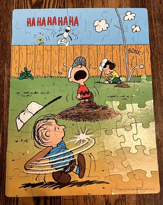 Rompecabezas de béisbol Peanuts Snoopy and Friends 63 piezas  Foto 1 de 4