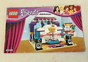 LEGO Friends : Notice Instruction - Set 41004 Rehearsal Stage - Imagen 1 de 1