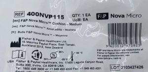 Fisher & Paykel NOVA Micro Cushion Replacement Medium 400NVP115 NEW Factory Seal - Picture 1 of 3
