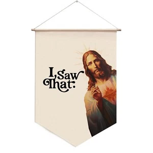 I Saw That Jesus Christmas Wall Decor, Christmas Mantel Decor, Christmas Deco... - Picture 1 of 5