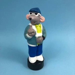 Vintage Roland Rat Cult Kids TV Theme Bubble Bath Bottle Figure 1980s - Picture 1 of 5