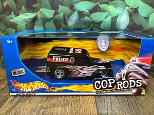NEW IN BOX SEALED DIECAST MATTEL HOT WHEELS COP RODS ANGELIA PANEL TRUCK 1:24 - Picture 1 of 18