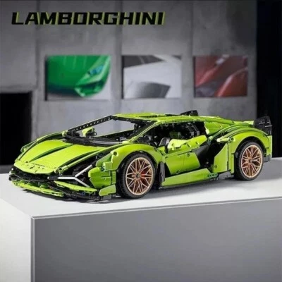 42115 tecnich Lamborghini sian compatibile block costruzioni 3696 pz technic - Imagen 1 de 4