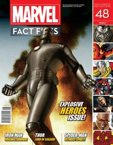 Marvel Fact Files Issue # 48 Explosive Heroes Issues Thor Assard Eaglemoss BNIB - Bild 1 von 3