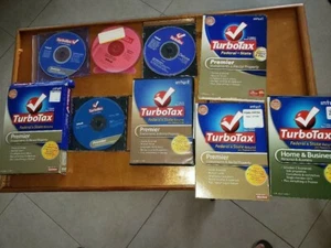 (TurboTax Deluxe 03,05), (Premier 07 08, 09 10 12 13,14), (15,11,16 business) - Photo 1/1